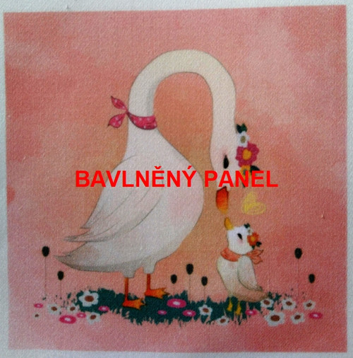 Bavlněná látka - panel 10 x 10 cm — foto 1