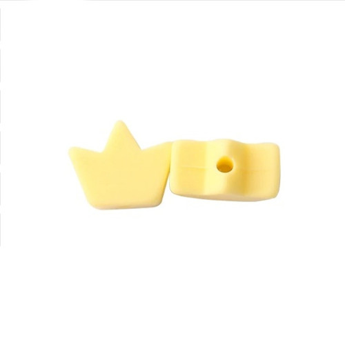 Silikonová korunka 17mm (2ks) - candy yellow — foto 1