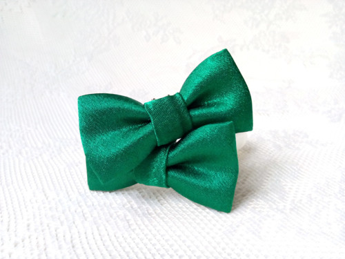 Mini Pin Up shoe clips (dark green)