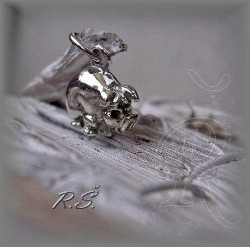 Už ho vidím ... pašík 12 x 12 mm přívěsek