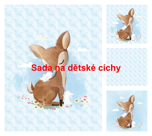 Autorská sada na dětskou peřinku