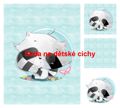 Autorská sada na dětskou peřinku