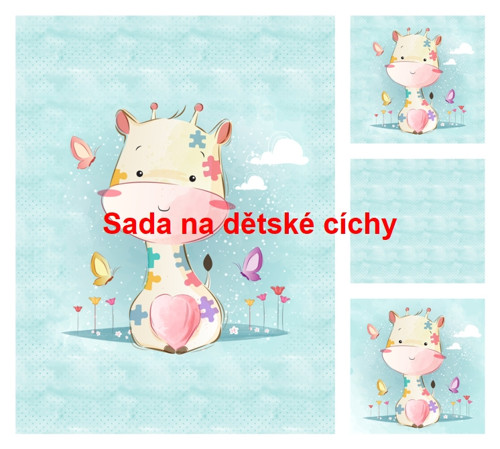 Autorská sada na dětskou peřinku