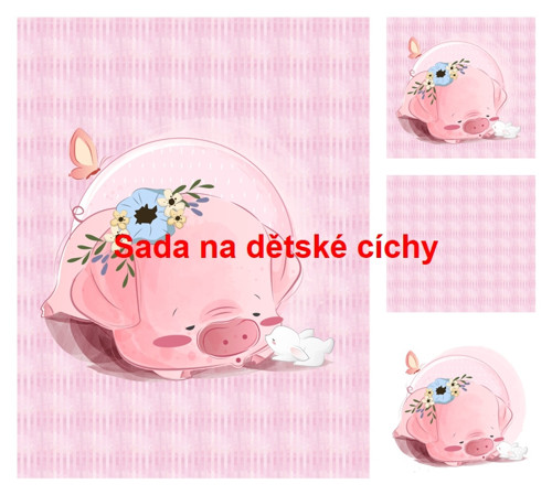 Autorská sada na dětskou peřinku