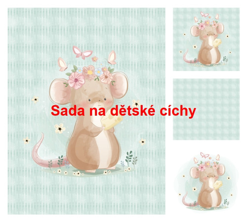 Autorská sada na dětskou peřinku