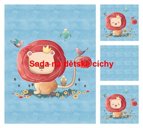 Autorská sada na dětskou peřinku