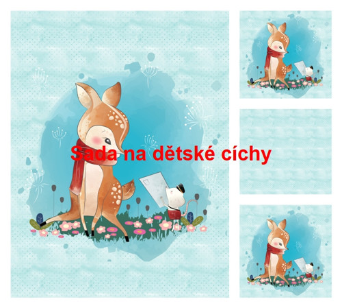 Autorská sada na dětskou peřinku