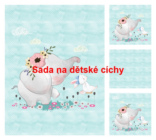 Autorská sada na dětskou peřinku