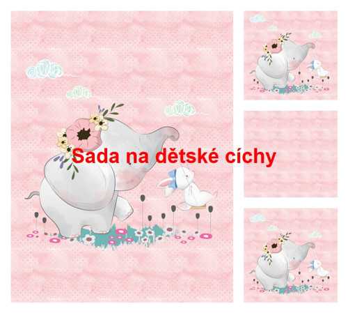 Autorská sada na dětskou peřinku
