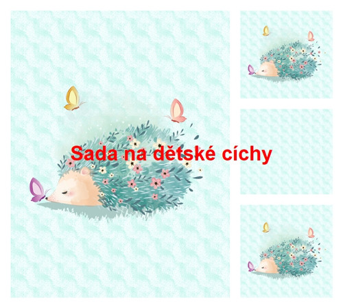 Autorská sada na dětskou peřinku