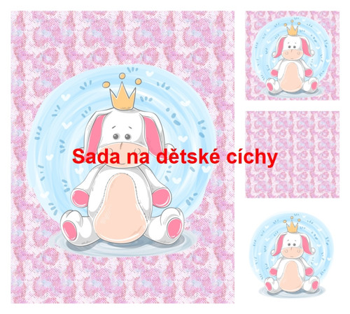 Autorská sada na dětskou peřinku
