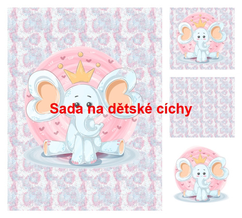 Autorská sada na dětskou peřinku