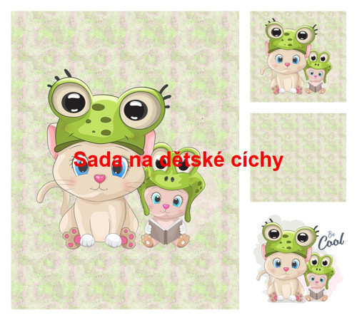 Autorská sada na dětskou peřinku