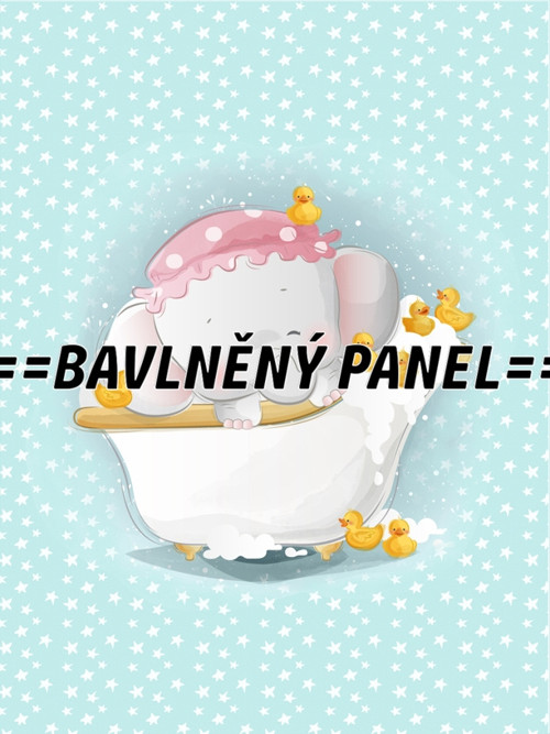 Bavlněný panel 20 x 30cm