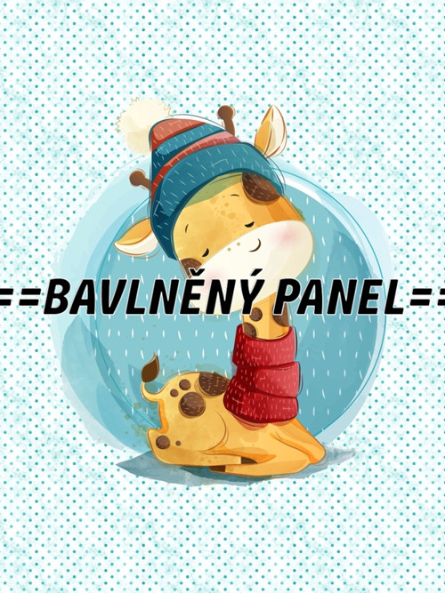 Bavlněný panel 20 x 30cm