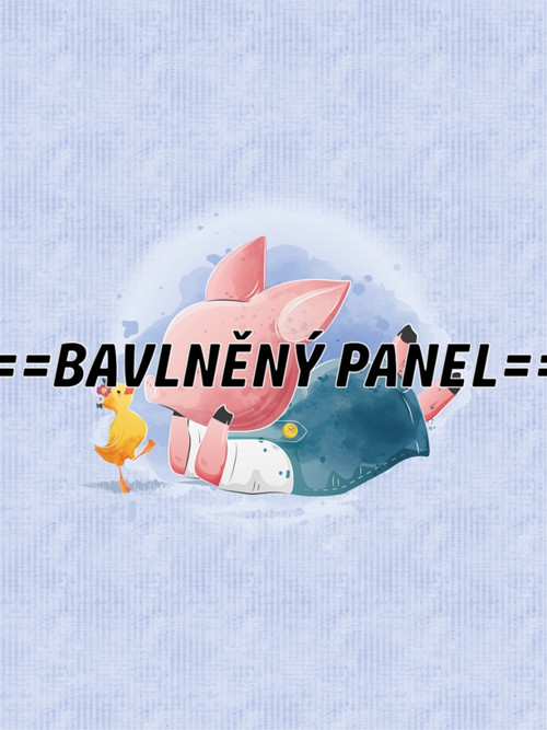 Bavlněný panel 20 x 30cm