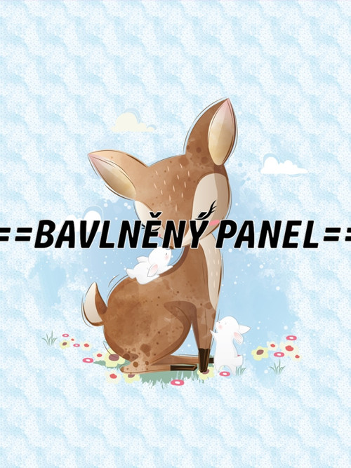 Bavlněný panel 20 x 30cm