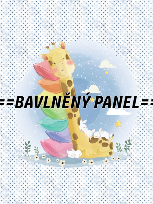 Bavlněný panel 20 x 30cm