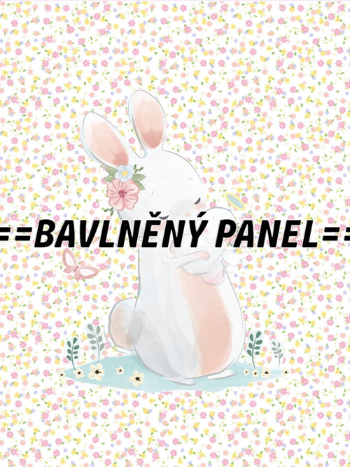 Bavlněný panel 20 x 30cm
