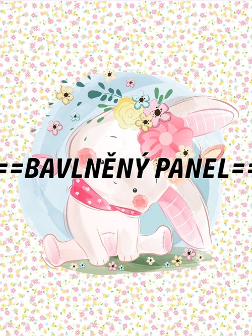 Bavlněný panel 20 x 30cm