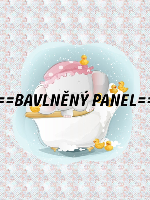 Bavlněný panel 20 x 30cm