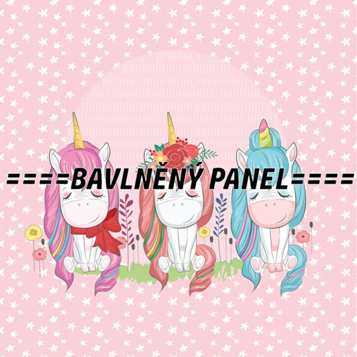 Bavlněný panel 25 x 25cm
