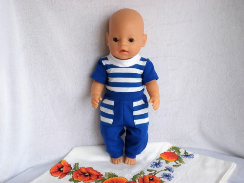 Tepláky a tričko - Baby Born - kluk — foto 1