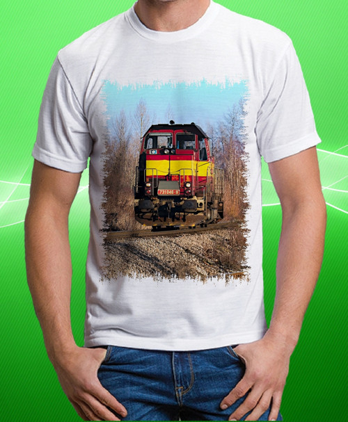 Tričko s lokomotivou 731.046