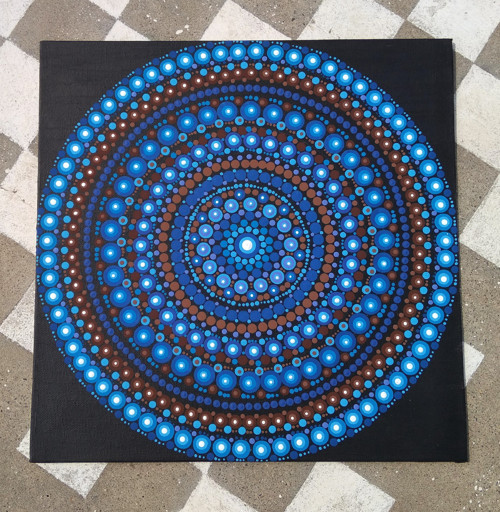 Upadla do studny... Mandala — foto 1
