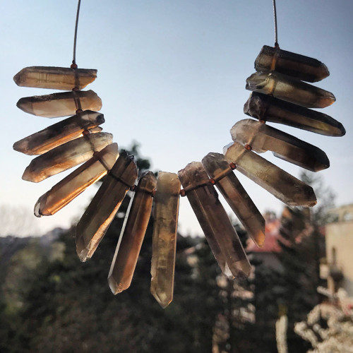 Záhnědový nahrdelník — foto 1
