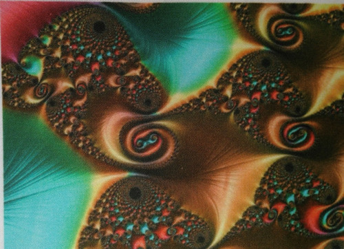 Bavlněná látka - panel 11 x 14 cm — foto 1