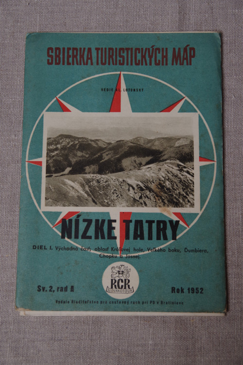 Nízké Tatry, díl I, Východní část, rok 1952