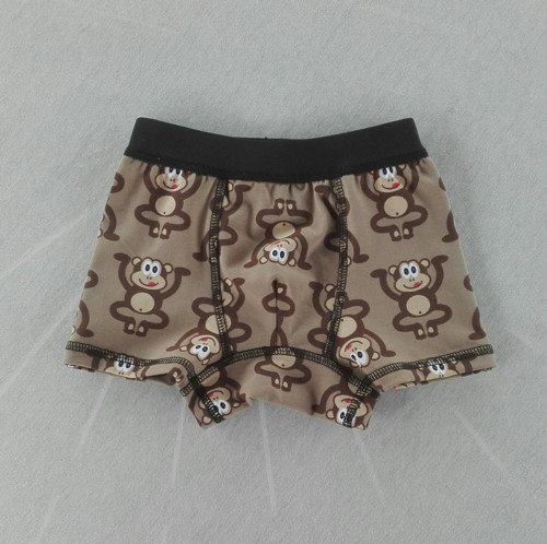 Chlapecké boxerky opičky na hnědé — foto 1