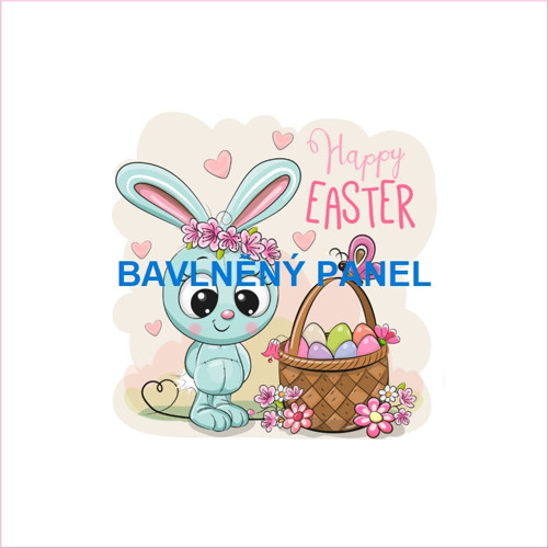 Bavlněný panel 25x25 cm