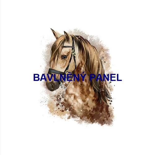 Bavlněný panel 25 x 25cm