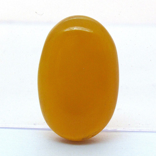 Kabošon hnědý onyx ovál 20mm