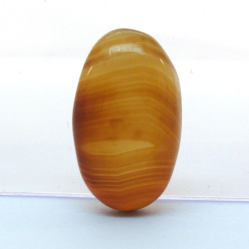 Kabošon hnědý onyx ovál 18,7mm