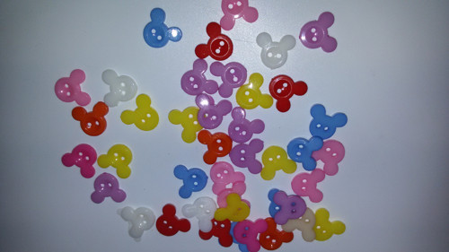 Dekorativní knoflíčky 15x13 mm