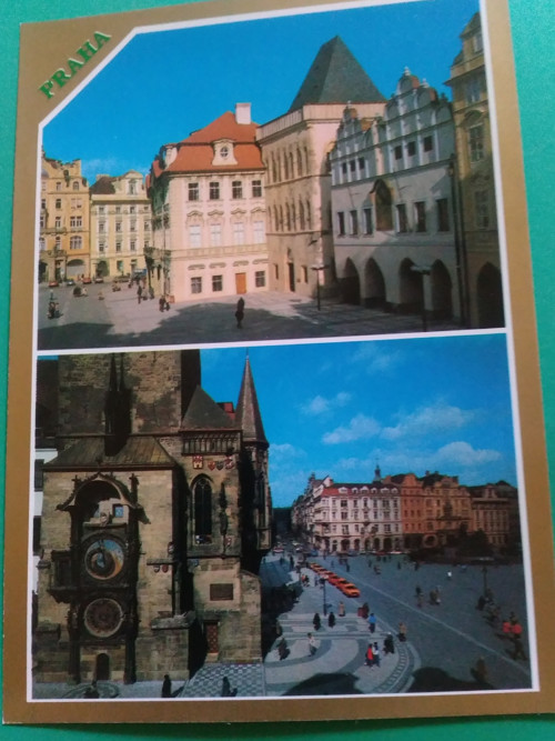 Pohlednice - Praha, Staroměstské náměstí
