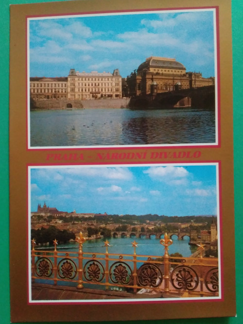 Pohlednice - Praha, Národní divadlo