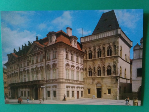 Pohlednice - Praha, palác Kinských