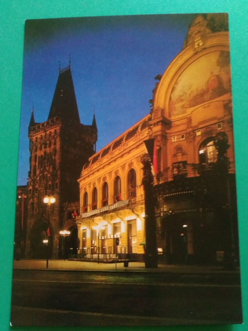 Pohlednice - Praha, Obecní dům — foto 1