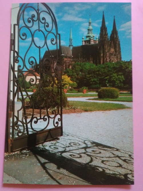 Pohlednice - Praha, chrám svatého Víta