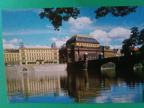 Pohlednice - Praha, Národní divadlo