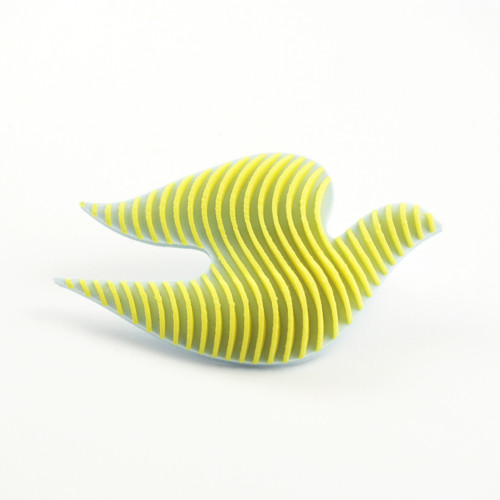 Holubička baby blue/sulfur yellow
