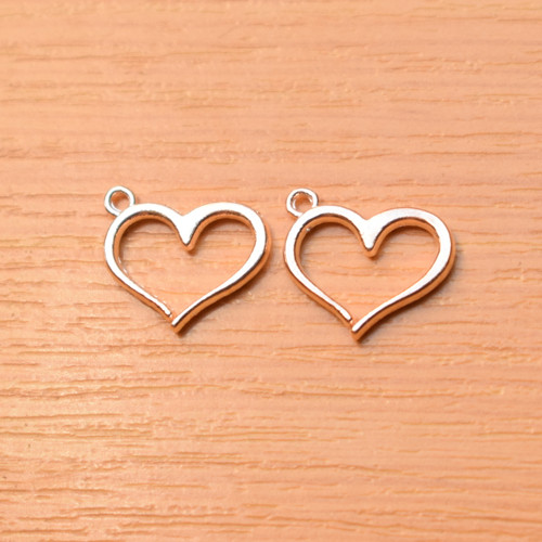 Srdce - rose gold - 13x16mm — foto 1