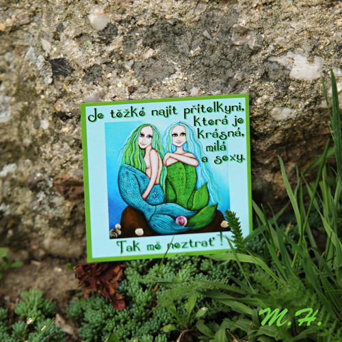 Je těžké najít přítelkyni.... magnetka