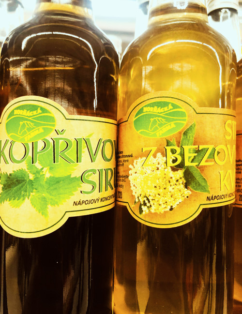 Akční Jarní Sirupový Set - Kopřiva A Bezinka