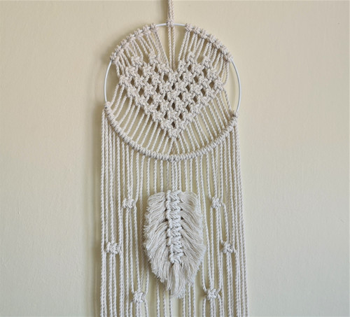 Macrame srdce — foto 1