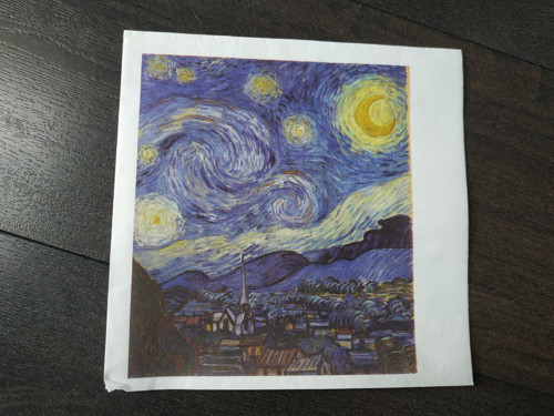 Ubrousek Van Gogh
